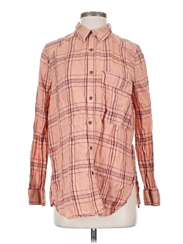 Free People Long Sleeve Button-Down Shirt (view 1)
