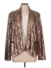 G by Giuliana Rancic Metallic Gold Jacket Size L - photo 1