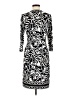 BCBGMAXAZRIA Print Black Casual Dress Size M - photo 2