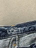 Ann Taylor LOFT 100% Cotton Blue Jeans Size 6 - photo 7