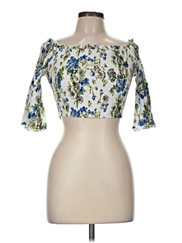 Olivaceous 3/4 Sleeve Blouse (view 1)