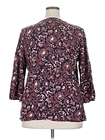 Gloria Vanderbilt 3/4 Sleeve Blouse (view 2)