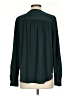 Ann Taylor LOFT 100% Polyester Green Long Sleeve Blouse Size S - photo 2