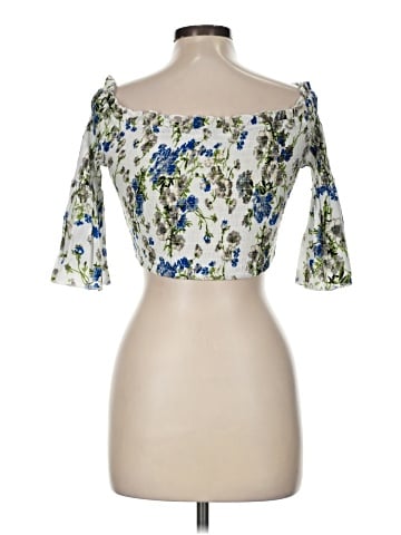 Olivaceous 3/4 Sleeve Blouse (view 2)