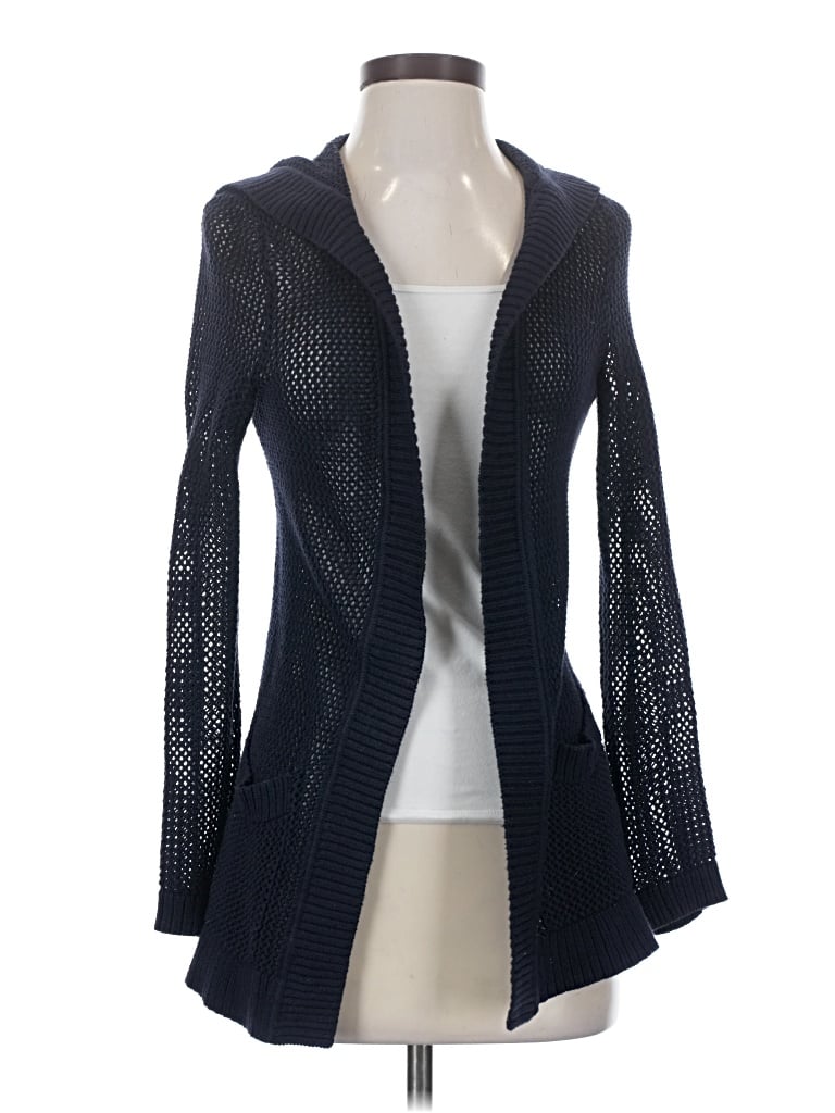 Pre-owned Talbots Cardigan Sweater In Black