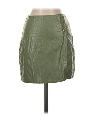 Princess Polly Faux Leather Skirt (view 1)