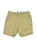 Cat & Jack 100% Cotton Solid Green Khaki Shorts 12-18 MO / 18 MO - photo 1
