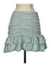 Zara Solid Teal Casual Skirt Size S - photo 2
