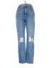 Good American Hearts Blue Jeans Size 2 - photo 1
