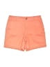 Ann Taylor LOFT Solid Orange Shorts Size 2 - photo 1
