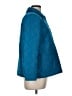 Talbots 100% Polyester Argyle Blue Coat Size M (petite) - photo 4