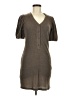 19 Cooper 100% Polyester Gray Casual Dress Size M - photo 1
