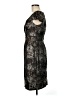 Donna Ricco 100% Polyester Animal Print Brown Cocktail Dress Size 6 - photo 5
