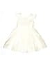 Unbranded 100% Polyester Ivory Dress Size 4 - photo 1