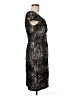 Donna Ricco 100% Polyester Animal Print Brown Cocktail Dress Size 6 - photo 4