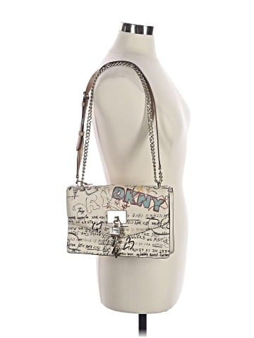 DKNY Leather Satchel (view 2)