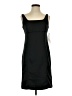 Studio 1 100% Polyester Solid Black Cocktail Dress Size 2 Petite - photo 1