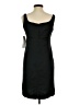 Studio 1 100% Polyester Solid Black Cocktail Dress Size 2 Petite - photo 2