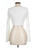 Shein 100% Polyester Ivory Long Sleeve T-Shirt Size L - photo 2