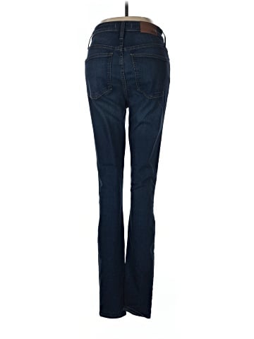 Madewell Tall Curvy High-Rise Skinny Jeans in Hayes Wash (view 2)