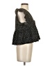 Shein 100% Polyester Black Short Sleeve Blouse Size 2 - photo 4