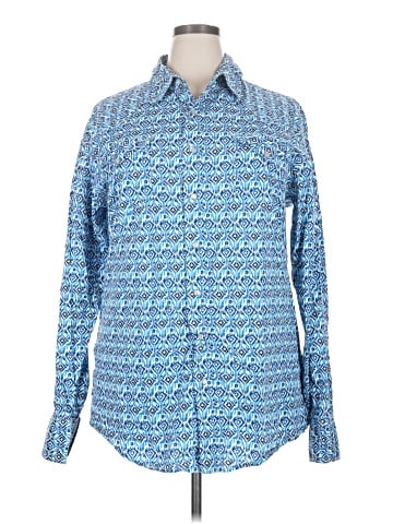 Roper Long Sleeve Button-Down Shirt (view 1)