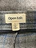 Open Edit Plaid Gray Casual Pants Size L - photo 7