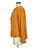 J.Crew 100% Viscose Solid Orange Long Sleeve Blouse Size M - photo 5