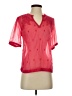 Old Navy Red Short Sleeve Blouse Size S - photo 1