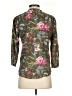 IZOD Floral Green 3/4 Sleeve Blouse Size S - photo 2