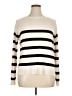 Zara Stripes Ivory Pullover Sweater Size XL - photo 1