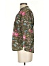 IZOD Floral Green 3/4 Sleeve Blouse Size S - photo 5