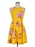 Soprano Floral Yellow Cocktail Dress Size M - photo 1