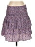 Vero Moda 100% Polyester Floral Purple Casual Skirt Size XS - photo 1