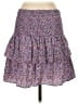 Vero Moda 100% Polyester Floral Purple Casual Skirt Size XS - photo 2
