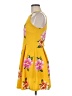 Soprano Floral Yellow Cocktail Dress Size M - photo 5
