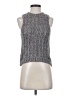 Gap Tweed Silver Sweater Vest Size S - photo 1
