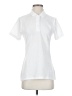 Jerzees White Short Sleeve Blouse Size S - photo 1