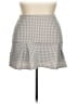 21 Saints Houndstooth Gray Tan Casual Skirt Size 1X - photo 1