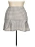 21 Saints Houndstooth Gray Tan Casual Skirt Size 1X - photo 2