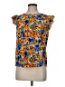 Shein 100% Polyester Orange Sleeveless Blouse Size 8 - 10 - photo 1