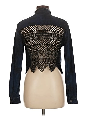 Elie Tahari Denim Jacket (view 2)