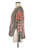 Love on a Hanger 100% Acrylic Print Gray Pullover Sweater Size M - photo 5