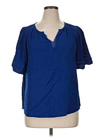 Beacon Short Sleeve Blouse (view 1)
