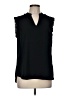 Soft Surroundings 100% Polyester Black Sleeveless Blouse Size M - photo 1