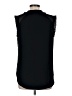 Soft Surroundings 100% Polyester Black Sleeveless Blouse Size M - photo 2