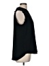 Soft Surroundings 100% Polyester Black Sleeveless Blouse Size M - photo 4