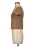 RE ONA Brown Short Sleeve Turtleneck Size M - photo 5