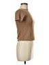 RE ONA Brown Short Sleeve Turtleneck Size M - photo 4