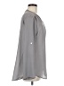 Unbranded 100% Polyester Gray Long Sleeve Blouse Size M - photo 4